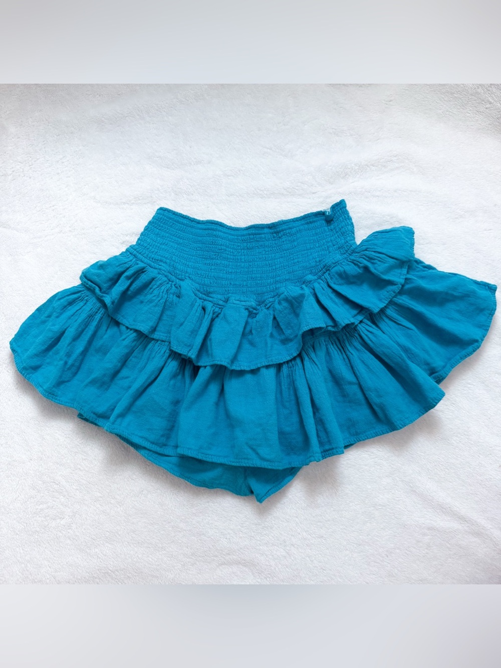 Blanco By Nature Blue Lola Skirt Size Small EUC - Picture 2 of 5